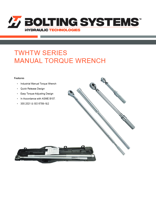 manualtorquewrenchbrochurea4twhtw250toolsbsmanualtorquewrench0626a4boltingsystemsbrochureen
